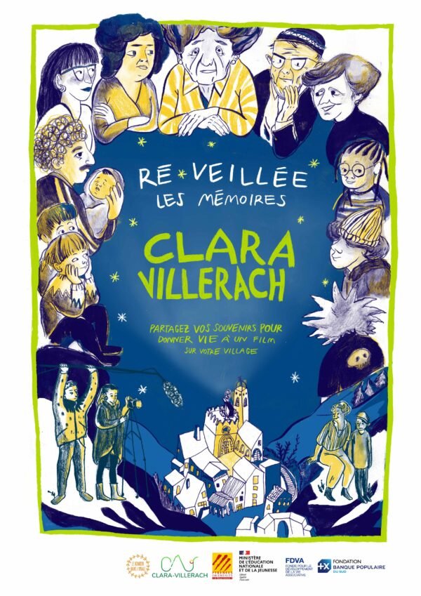 Affiche documentaire Ré-veillée les mémoires Clara Villerach