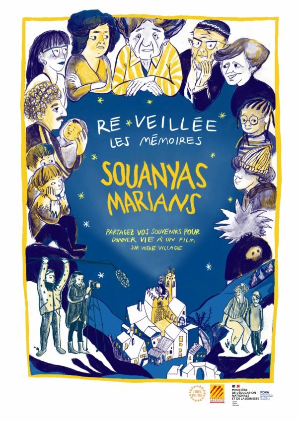 Affiche documentaire Ré-veillée les mémoires Souanyas finale