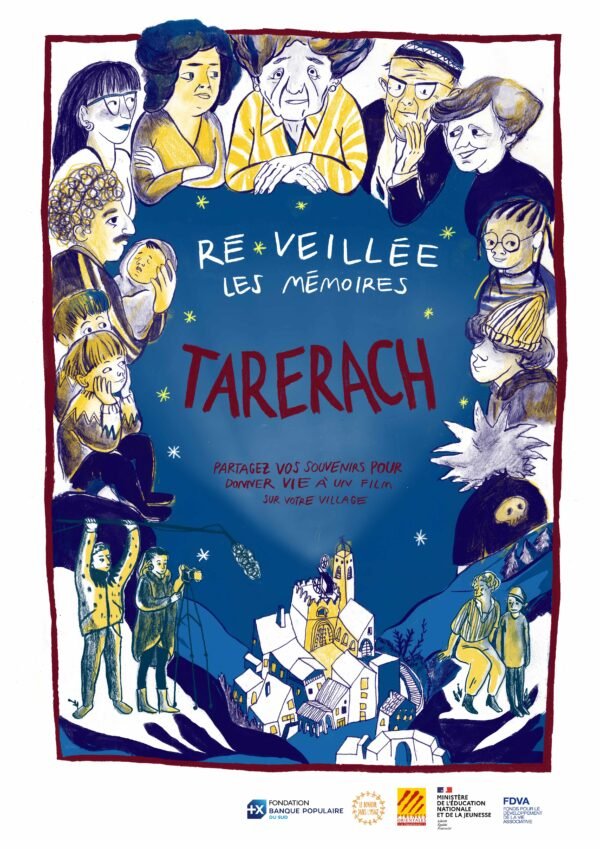 Affiche documentaire Ré-veillée les mémoires Tarerach